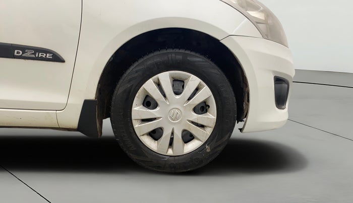 2013 Maruti Swift Dzire VXI, Petrol, Manual, 72,795 km, Right Front Wheel