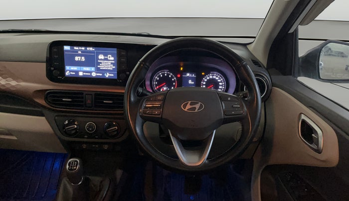 2023 Hyundai AURA SX 1.2 CNG, CNG, Manual, 61,512 km, Steering Wheel Close Up