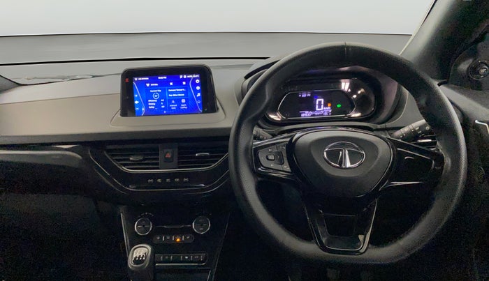 2021 Tata NEXON XZ PLUS PETROL DARK EDITION, Petrol, Manual, 68,454 km, Steering Wheel Close Up