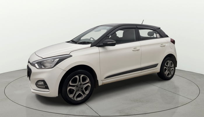 2019 Hyundai Elite i20 SPORTZ PLUS 1.2 DUAL TONE, Petrol, Manual, 24,581 km, Left Front Diagonal