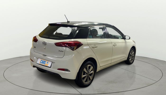 2017 Hyundai Elite i20 ASTA 1.2 DUAL TONE, Petrol, Manual, 1,23,384 km, Right Back Diagonal