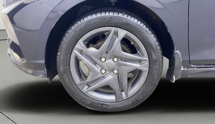 2022 Hyundai NEW I20 Sportz 1.2 IVT, Petrol, Automatic, 89,839 km, Left Front Wheel