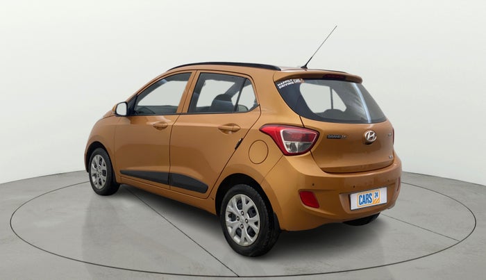 2015 Hyundai Grand i10 SPORTZ 1.2 KAPPA VTVT, Petrol, Manual, 75,627 km, Left Back Diagonal
