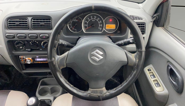 2014 Maruti Alto K10 VXI, Petrol, Manual, 65,833 km, Steering Wheel Close Up