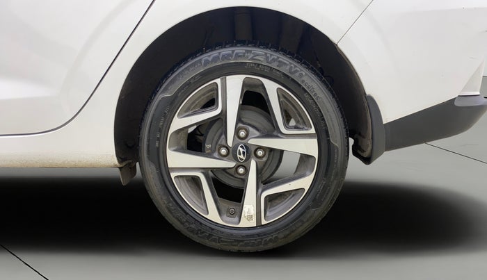 2023 Hyundai AURA SX 1.2 CNG, CNG, Manual, 31,834 km, Left Rear Wheel