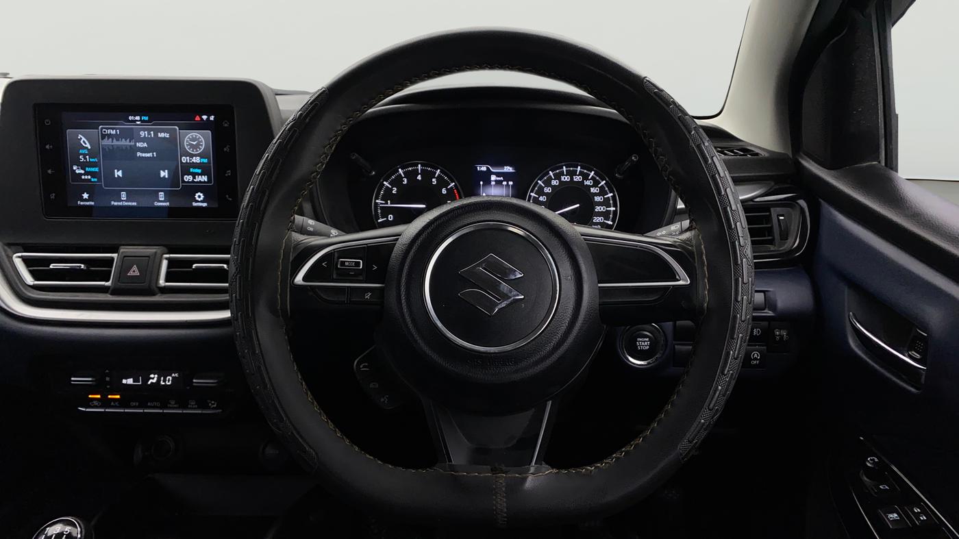 2023 Maruti Baleno ZETA PETROL 1.2, Petrol, Manual, 40,706 km, Steering Wheel Close Up