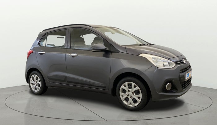 2014 Hyundai Grand i10 SPORTZ 1.2 KAPPA VTVT, Petrol, Manual, 21,804 km, Right Front Diagonal