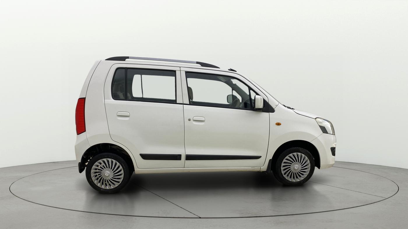 2017 Maruti Wagon R 1.0 VXI, Petrol, Manual, 43,476 km, Right Side View