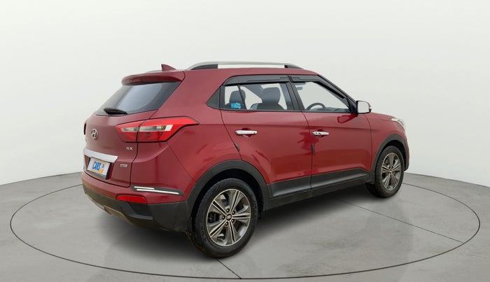 2016 Hyundai Creta SX PLUS AT 1.6 PETROL, Petrol, Automatic, 1,01,744 km, Right Back Diagonal