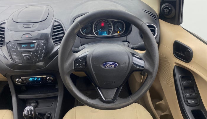 2018 Ford Figo Aspire TITANIUM 1.2 PETROL, Petrol, Manual, 67,236 km, Steering Wheel Close Up