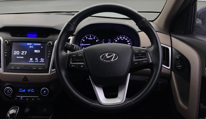 2019 Hyundai Creta SX AT 1.6 PETROL, Petrol, Automatic, 34,819 km, Steering Wheel Close Up