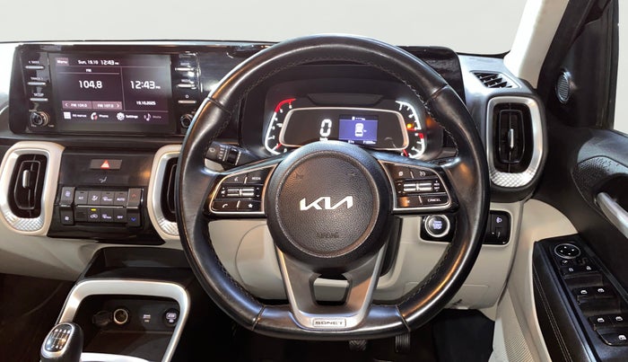 2022 KIA SONET HTX 1.5, Diesel, Manual, 71,337 km, Steering Wheel Close Up