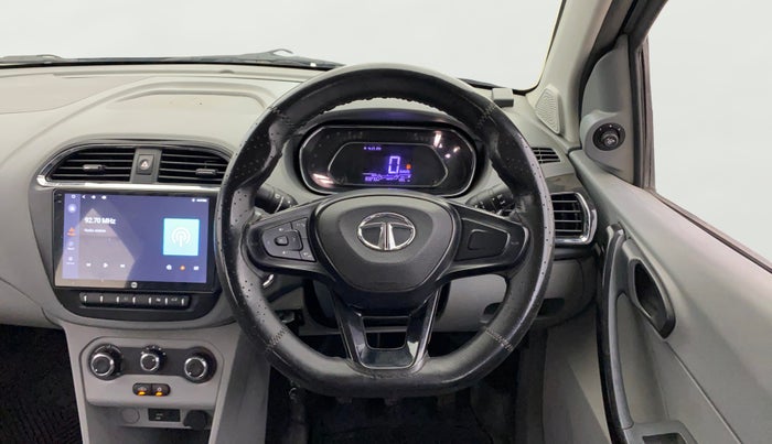 2020 Tata TIGOR XZ PETROL, Petrol, Manual, 83,270 km, Steering Wheel Close Up