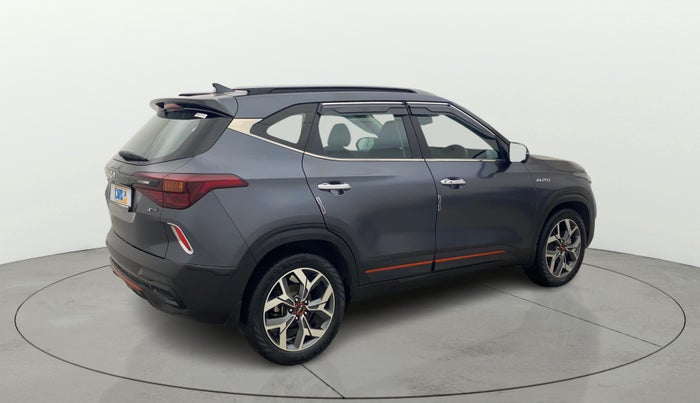 2022 KIA SELTOS X LINE 1.5 DIESEL AT, Diesel, Automatic, 33,668 km, Right Back Diagonal