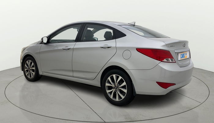 2015 Hyundai Verna FLUIDIC 4S 1.6 VTVT S(O), Petrol, Manual, 1,20,871 km, Left Back Diagonal