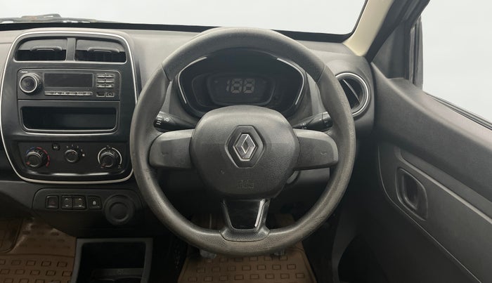 2019 Renault Kwid RXL, Petrol, Manual, 91,662 km, Steering Wheel Close Up
