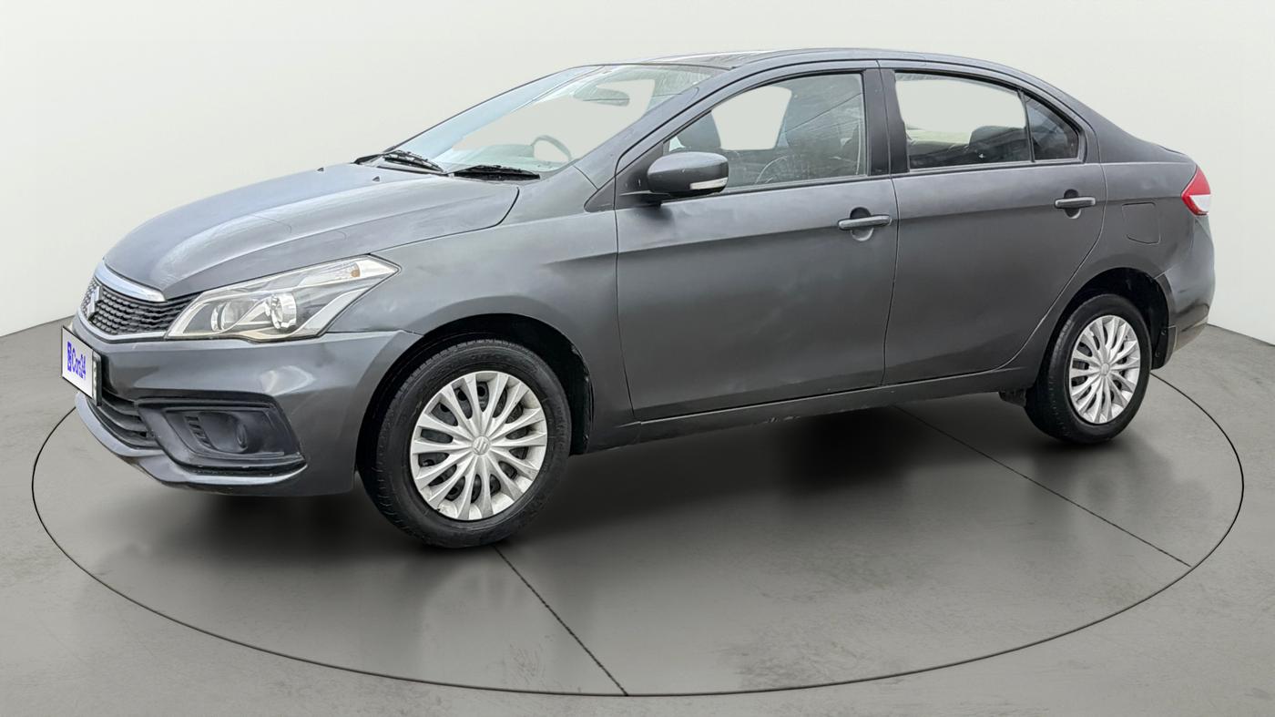 2024 Maruti Ciaz SIGMA 1.5 SHVS MT  PETROL, Petrol, Manual, 62,759 km, Left Front Diagonal
