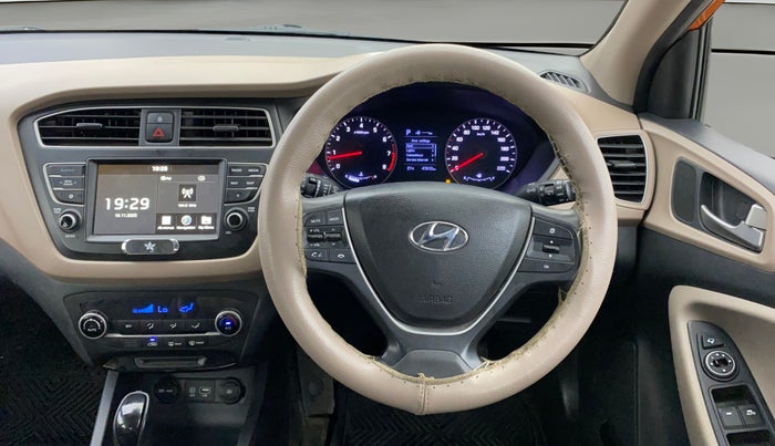 2019 Hyundai Elite i20 ASTA (O) CVT, Petrol, Automatic, 47,011 km, Steering Wheel Close Up