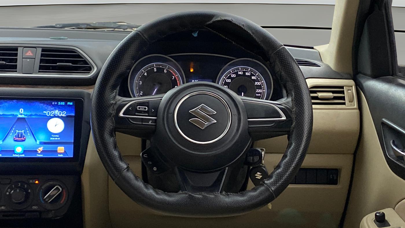 2018 Maruti Dzire VXI, Petrol, Manual, 54,273 km, Steering Wheel Close Up
