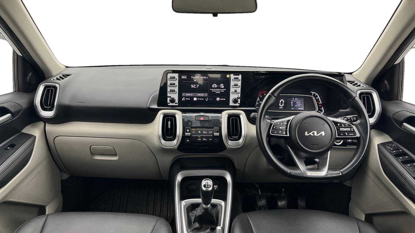 2021 KIA SONET HTX 1.5, Diesel, Manual, 64,663 km, Dashboard