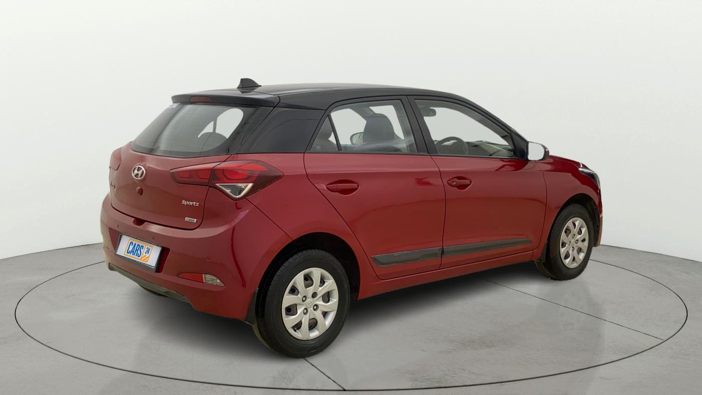 2016 Hyundai Elite i20 SPORTZ 1.4 CRDI, Diesel, Manual, 73,134 km, Right Back Diagonal