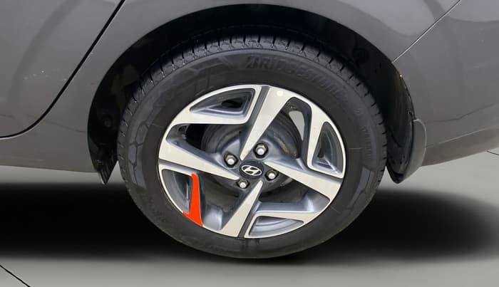 2020 Hyundai AURA SX PLUS 1.2 AMT, Petrol, Automatic, 64,017 km, Left Rear Wheel