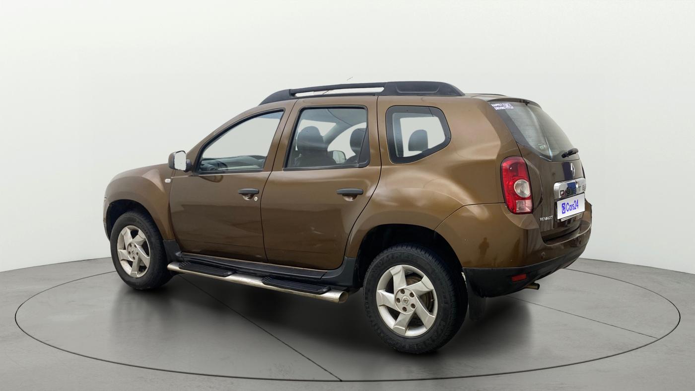 2014 Renault Duster 85 PS RXL DIESEL, Diesel, Manual, 1,08,670 km, Left Back Diagonal