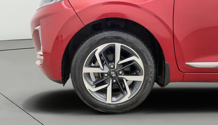 2020 Hyundai GRAND I10 NIOS ASTA AMT 1.2 KAPPA VTVT, Petrol, Automatic, 21,294 km, Left Front Wheel