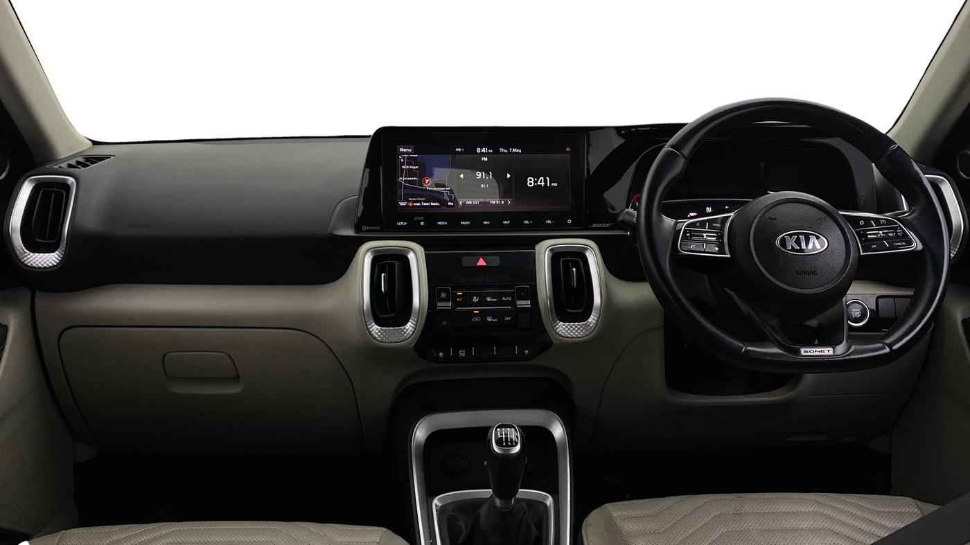 2020 KIA SONET HTX PLUS 1.0 IMT, Petrol, Manual, 87,787 km, Dashboard