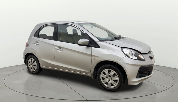 2012 Honda Brio V MT, Petrol, Manual, 95,376 km, Right Front Diagonal