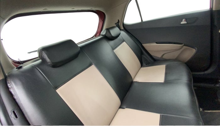 2014 Hyundai Grand i10 ASTA 1.2 KAPPA VTVT, Petrol, Manual, 1,14,993 km, Right Side Rear Door Cabin