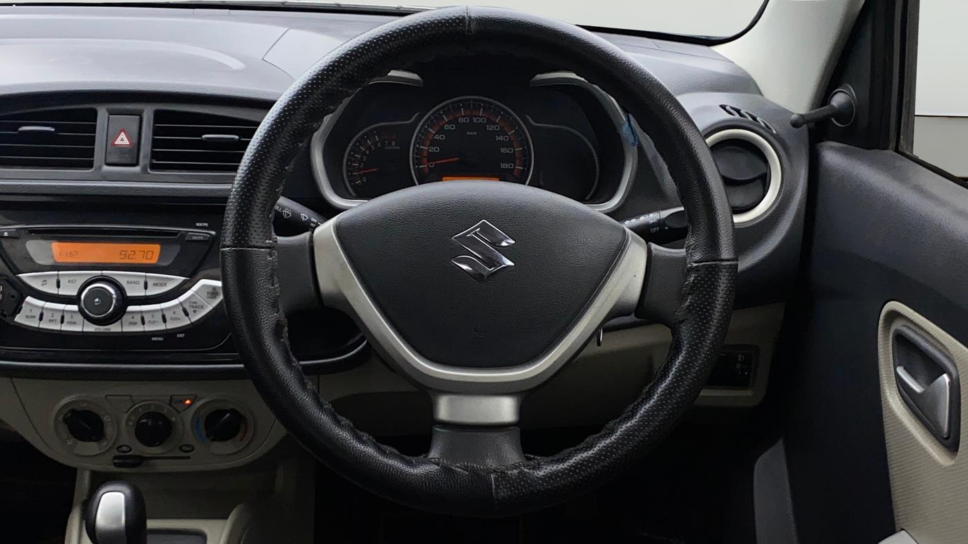 2016 Maruti Alto K10 VXI AMT, Petrol, Automatic, 35,519 km, Steering Wheel Close Up