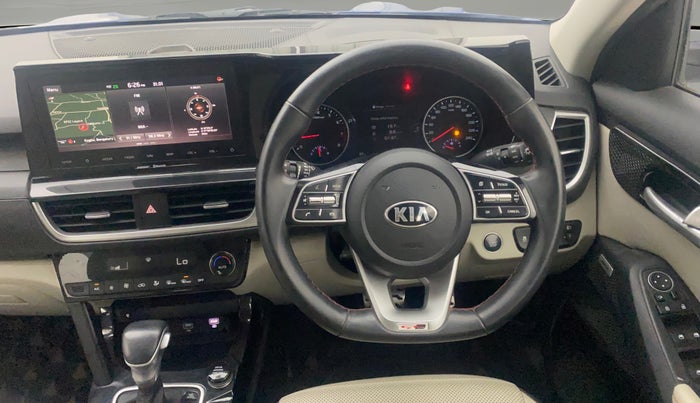 2019 KIA SELTOS GTX PLUS DCT 1.4 PETROL, Petrol, Automatic, 28,337 km, Steering Wheel Close Up