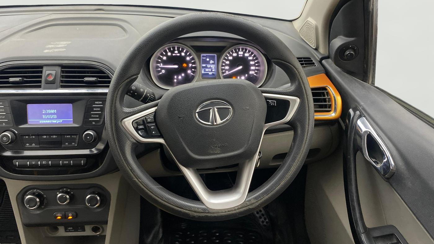 2016 Tata Tiago XZ PETROL, Petrol, Manual, 73,795 km, Steering Wheel Close Up