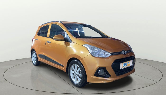 2014 Hyundai Grand i10 ASTA 1.2 KAPPA VTVT, Petrol, Manual, 1,05,938 km, Right Front Diagonal
