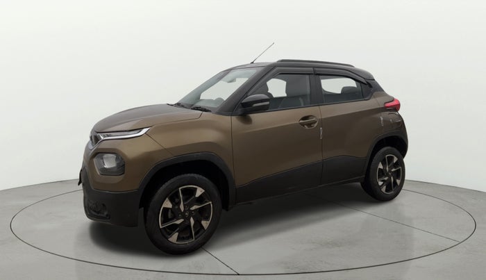 2021 Tata PUNCH CREATIVE AMT 1.2 RTN DUAL TONE, Petrol, Automatic, 29,576 km, Left Front Diagonal