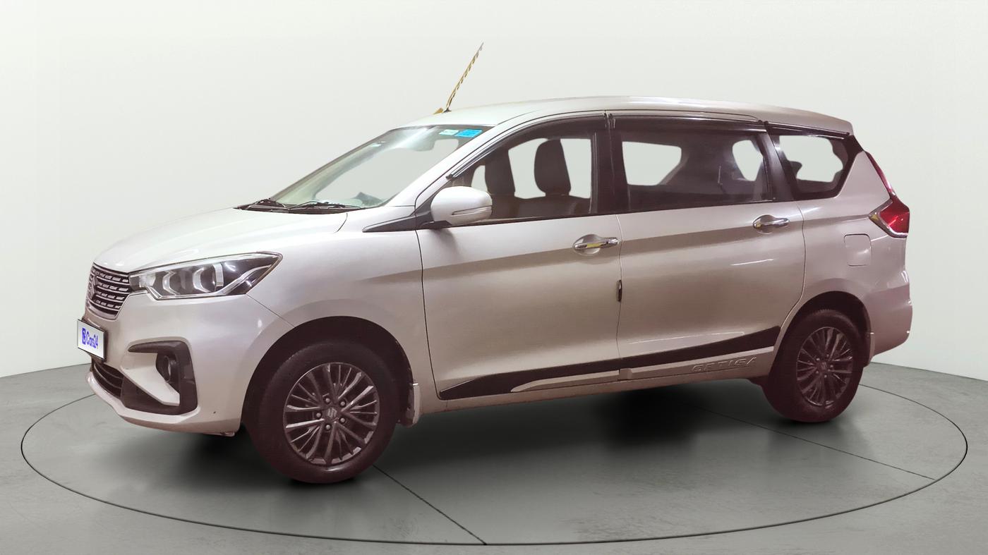 2021 Maruti Ertiga ZXI+ SHVS, Petrol, Manual, 63,824 km, Left Front Diagonal
