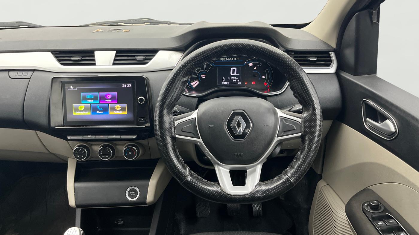 2020 Renault TRIBER RXZ, Petrol, Manual, 1,11,798 km, Steering Wheel Close Up