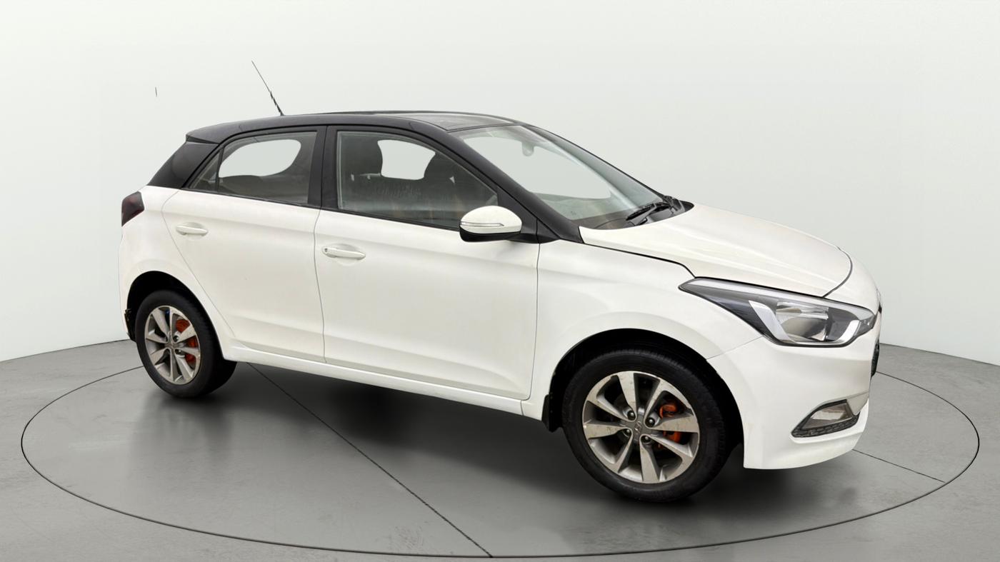 2017 Hyundai Elite i20 ASTA 1.2 DUAL TONE, Petrol, Manual, 72,097 km, Right Front Diagonal