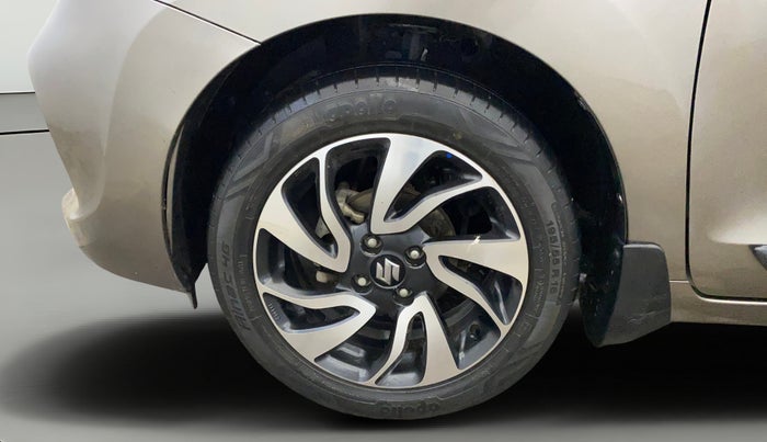 2021 Maruti Baleno ZETA CVT PETROL 1.2, Petrol, Automatic, 52,603 km, Left Front Wheel