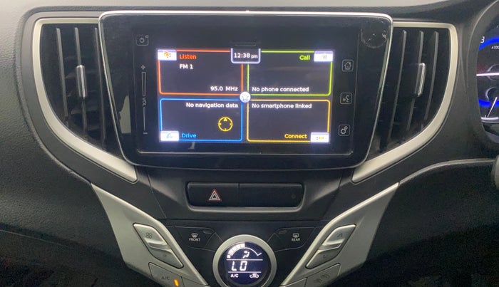 2018 Maruti Baleno ALPHA CVT PETROL 1.2, Petrol, Automatic, 51,561 km, Air Conditioner