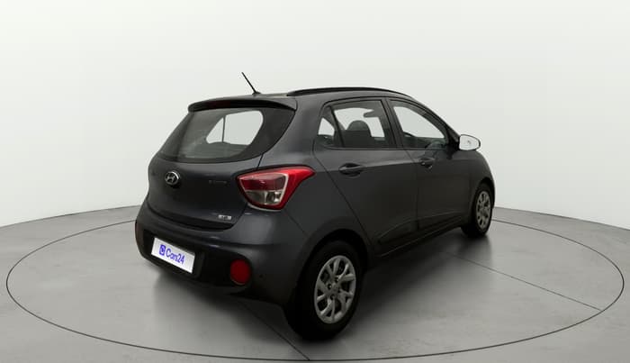 2017 Hyundai Grand i10 SPORTZ (O) 1.2 KAPPA VTVT, Petrol, Manual, 54,543 km, Right Back Diagonal