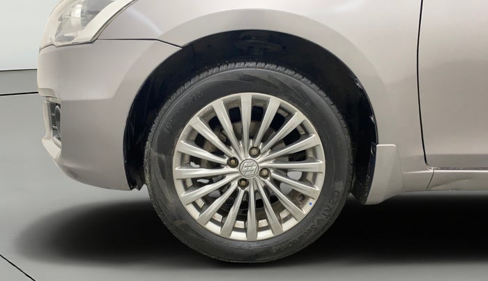 2017 Maruti Ciaz ALPHA  AT 1.4  PETROL, Petrol, Automatic, 55,561 km, Left Front Wheel