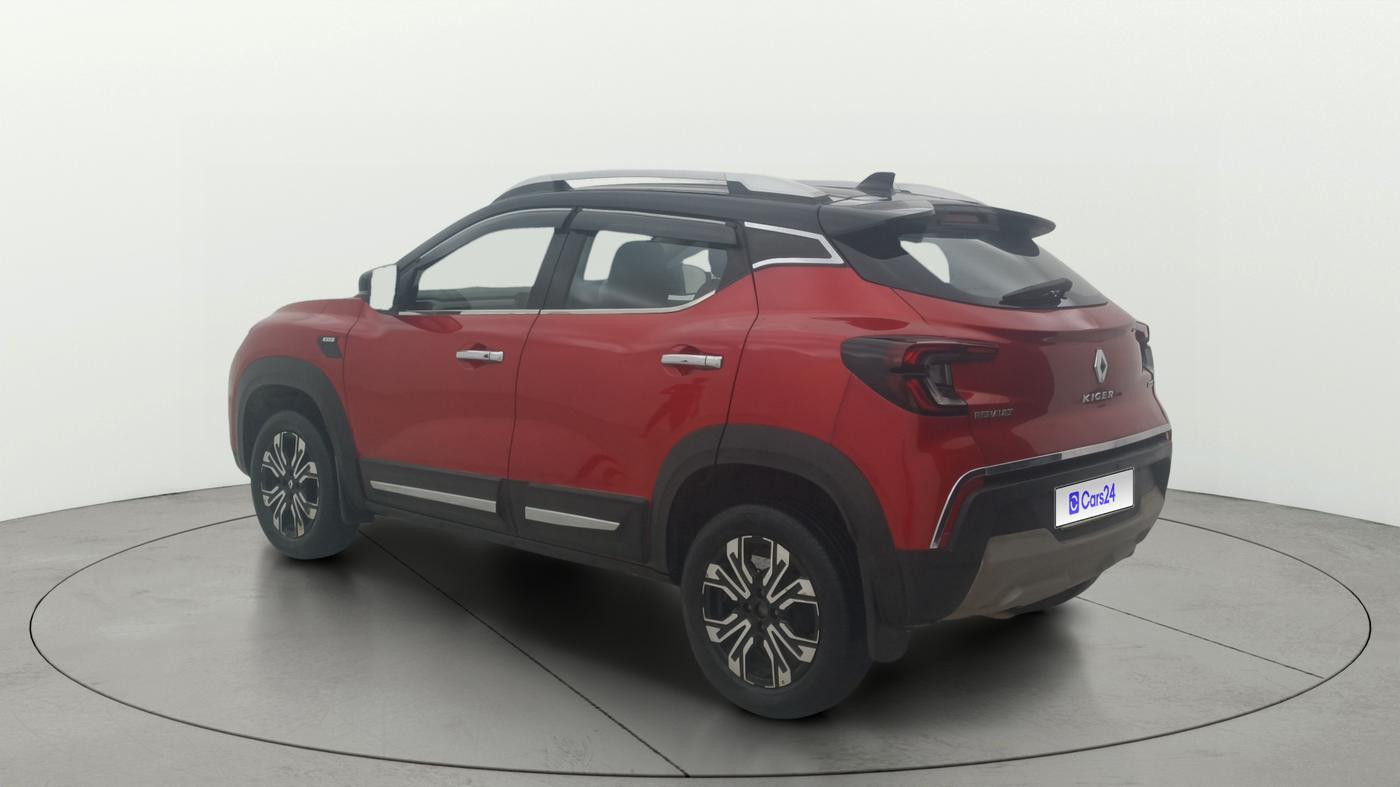 2021 Renault Kiger RXZ AMT DUAL TONE, Petrol, Automatic, 62,824 km, Left Back Diagonal