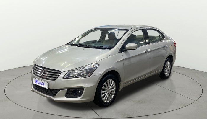 2017 Maruti Ciaz ZETA 1.4  MT PETROL, Petrol, Manual, 90,673 km, Left Front Diagonal
