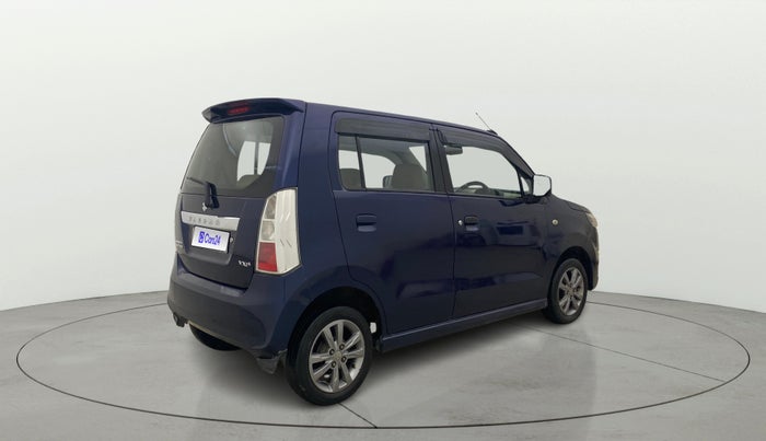 2017 Maruti Wagon R 1.0 VXI + (O) AMT, Petrol, Automatic, 77,337 km, Right Back Diagonal