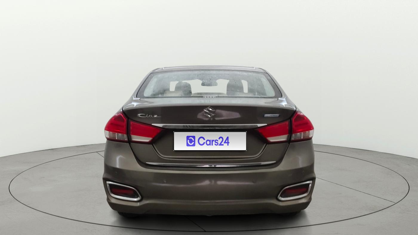 2019 Maruti Ciaz ALPHA 1.5 SHVS PETROL, Petrol, Manual, 53,286 km, Back/Rear