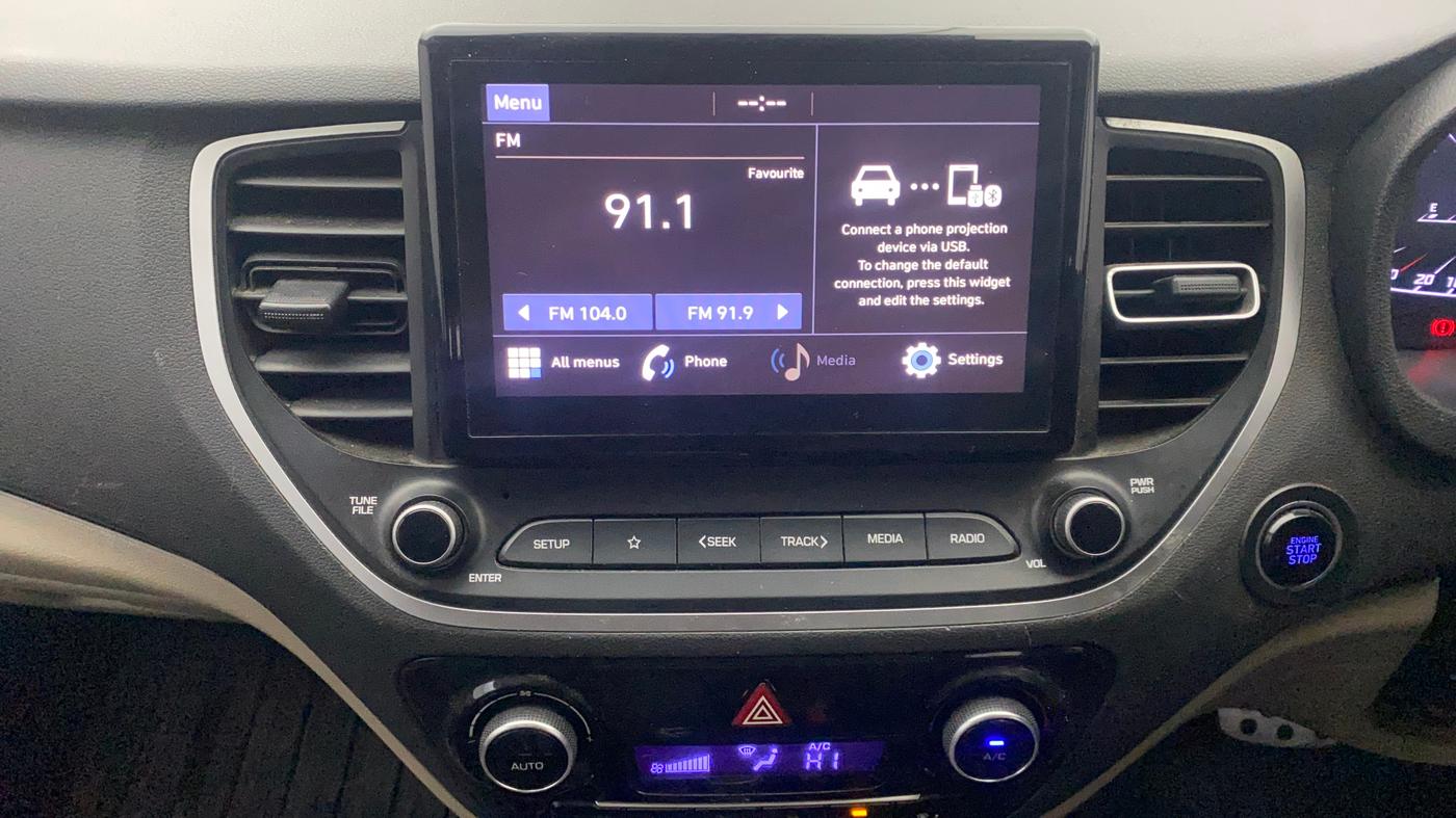 2020 Hyundai Verna SX 1.5 VTVT IVT, Petrol, Automatic, 95,995 km, Air Conditioner