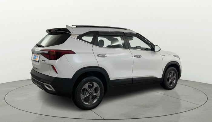 2021 KIA SELTOS HTK PLUS 1.5 IMT, Petrol, Manual, 27,942 km, Right Back Diagonal