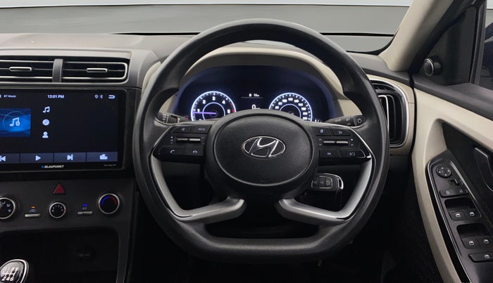 2021 Hyundai Creta E 1.5 DIESEL, Diesel, Manual, 99,395 km, Steering Wheel Close Up